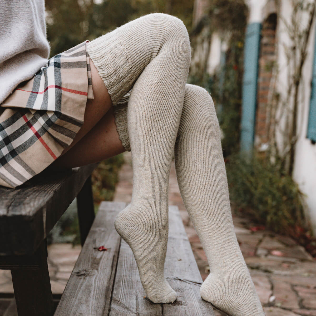 Earth Overknee-Socken (2 Paar)