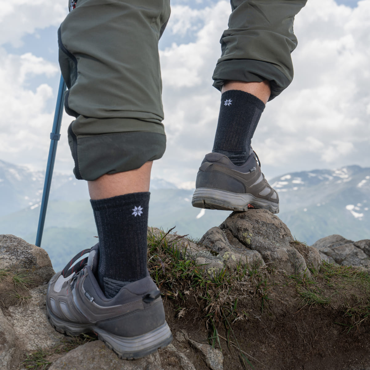 Hiking - Schwarz (1 Paar)