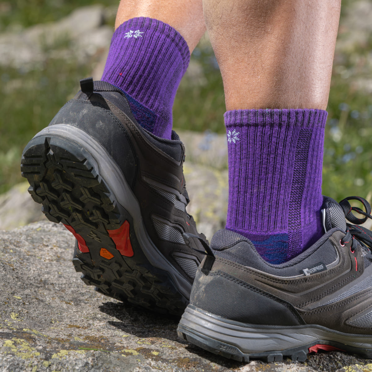 Hiking - Violett (1 Paar)