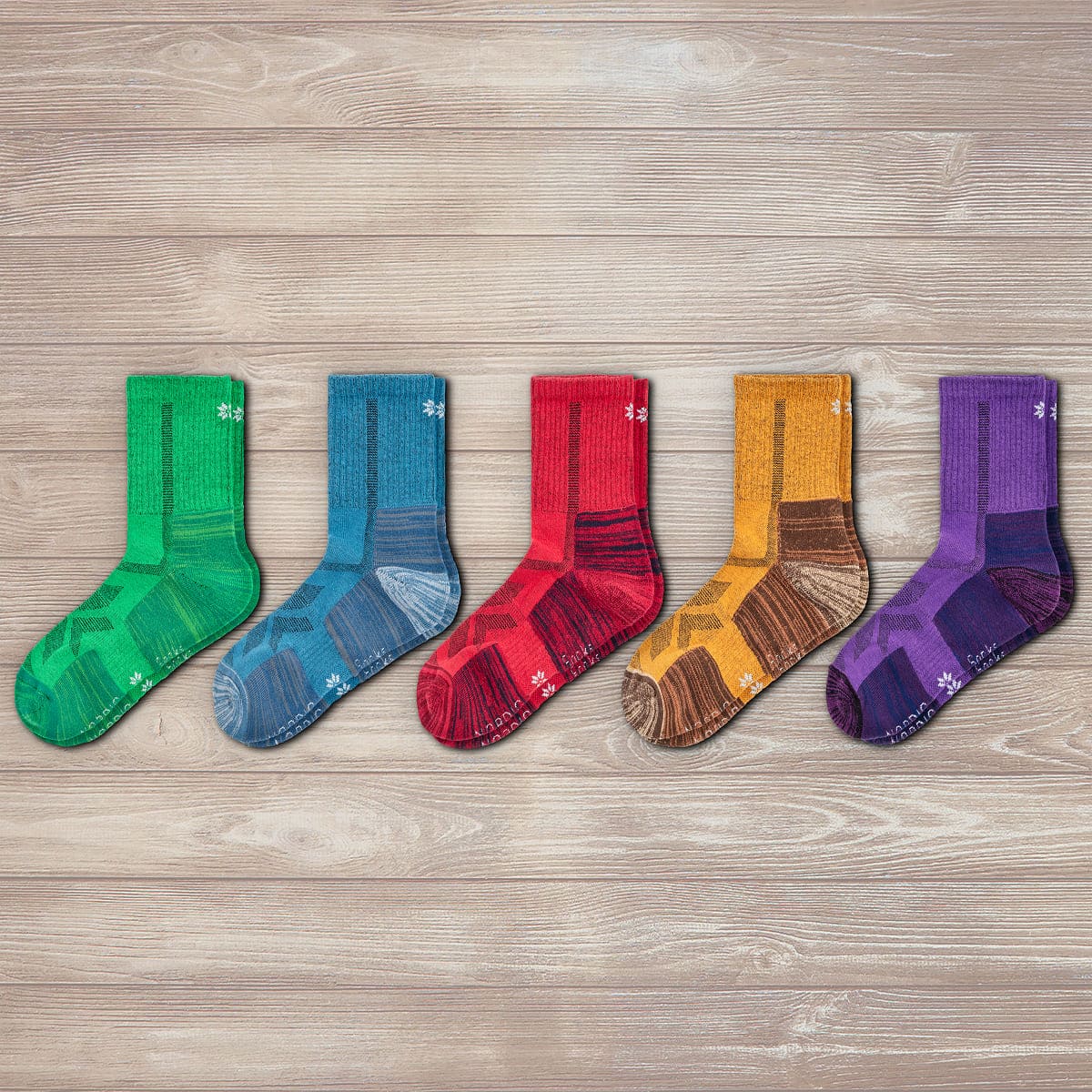 Hiking - Bunt (5 Paar)