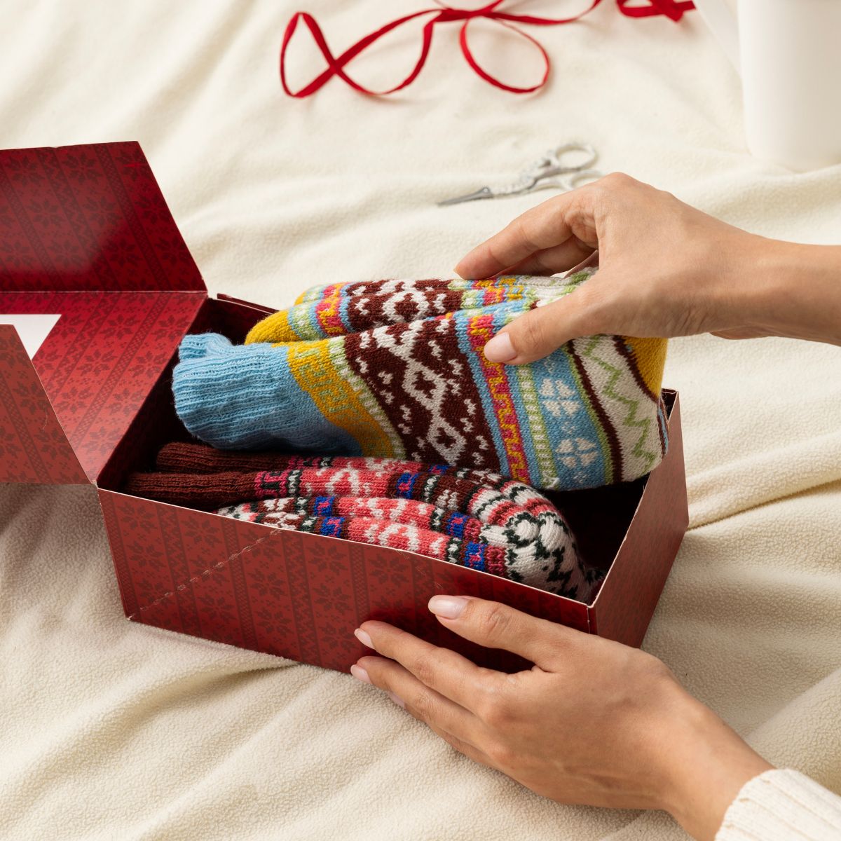 Nordic - Leere Geschenkbox